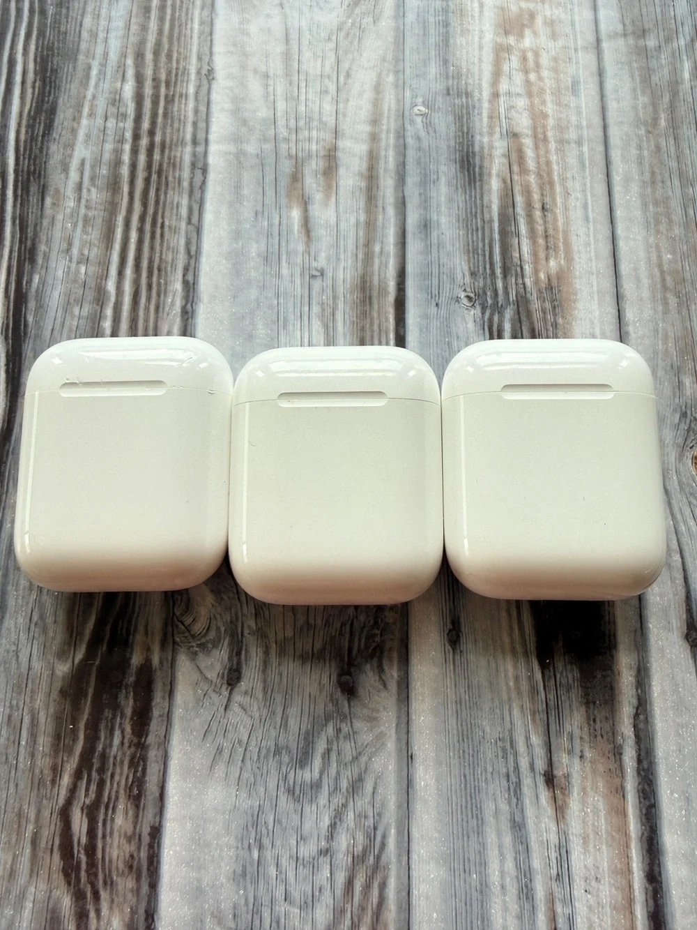 Apple White AirPods Charging Case Boxes - Triple Pack